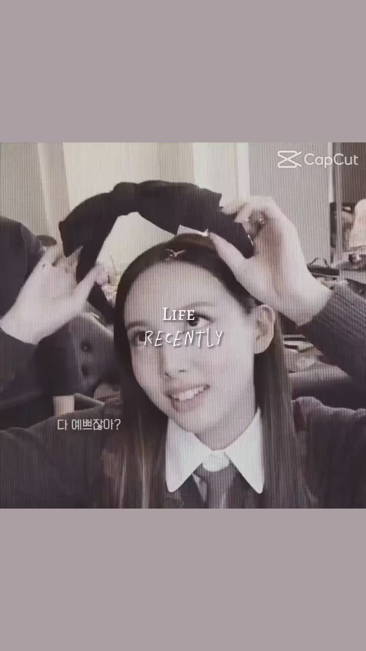 life recently - Aesthetic s CapCut Template