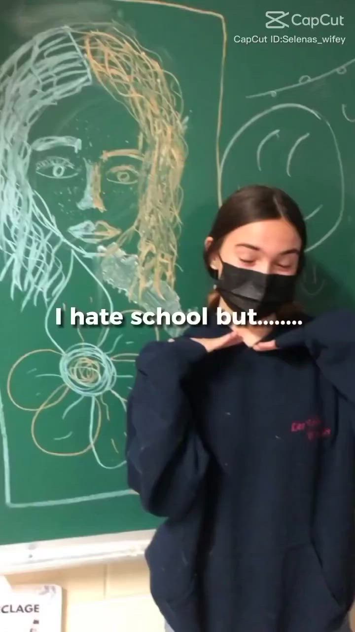 I hate school but… - Beat Capcut Templates CapCut Template