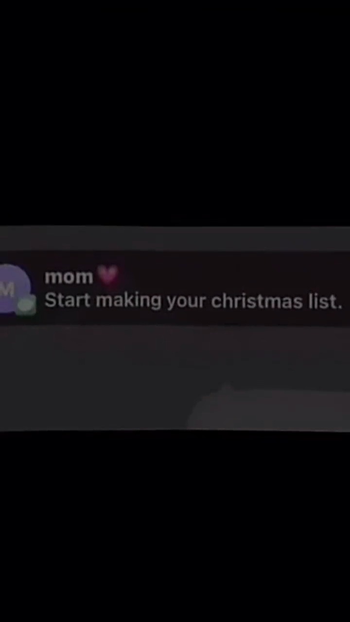 Christmas list
