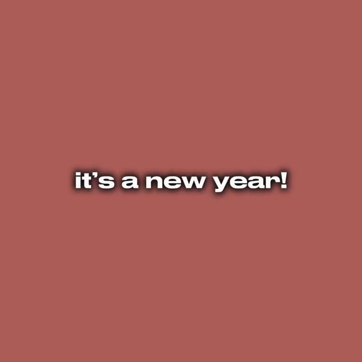 itâ€™s a new year!