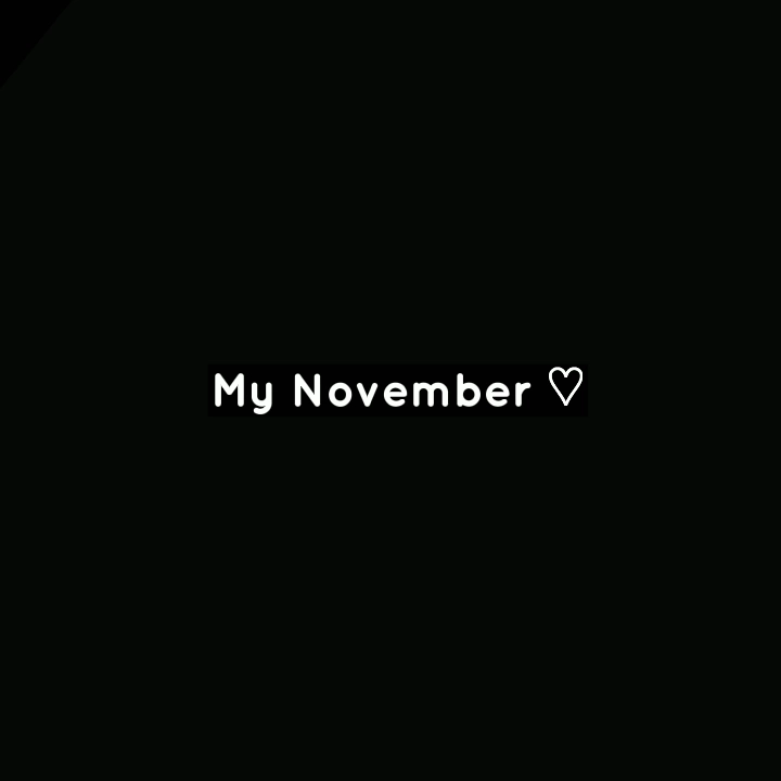 My November
