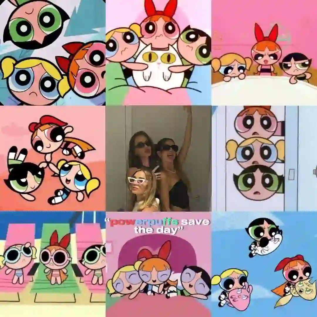 Power Puff Girls - Power Puff Girls AI CapCut Templates CapCut Template