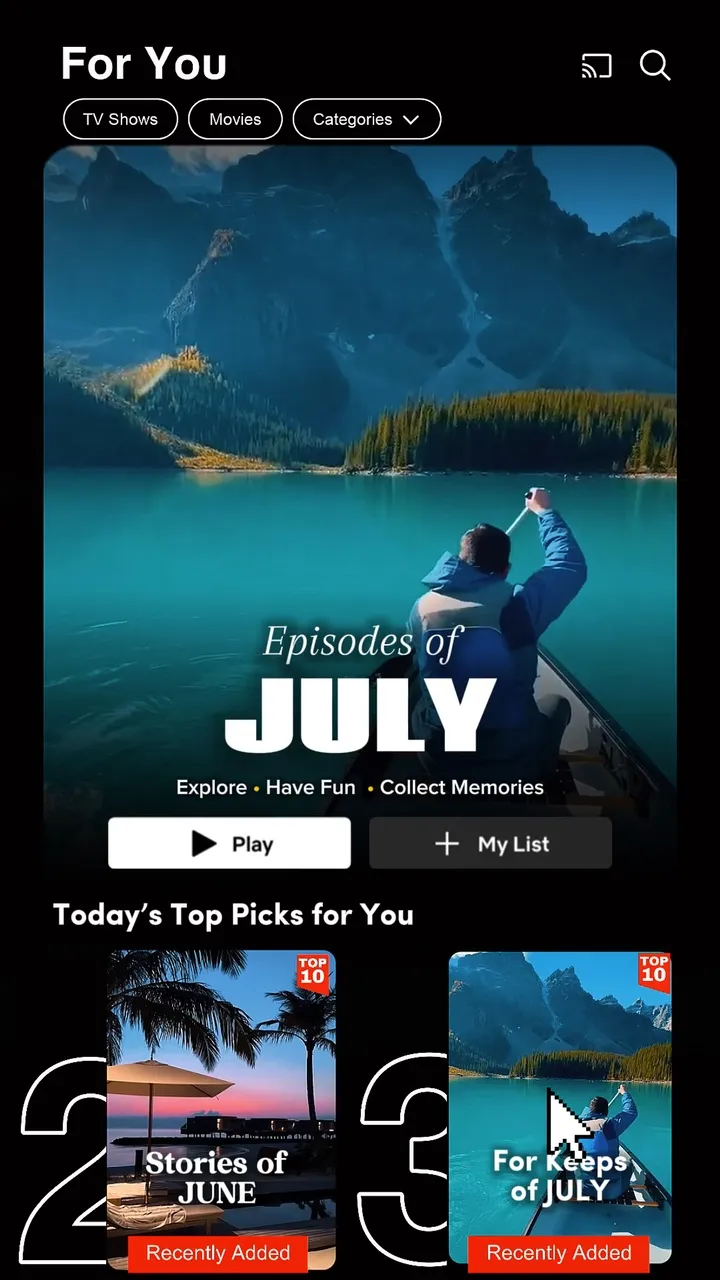 JULY RECAP NETFLIX - netflix capcut templates CapCut Template