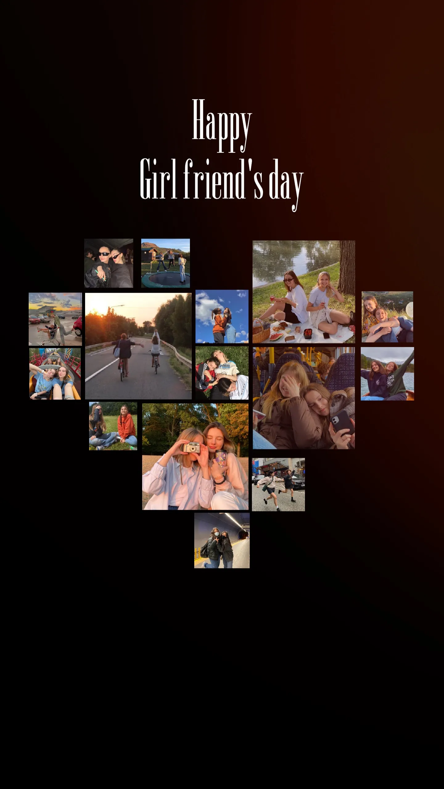 Girl friends day - National Girlfriend Day CapCut Templates CapCut Template