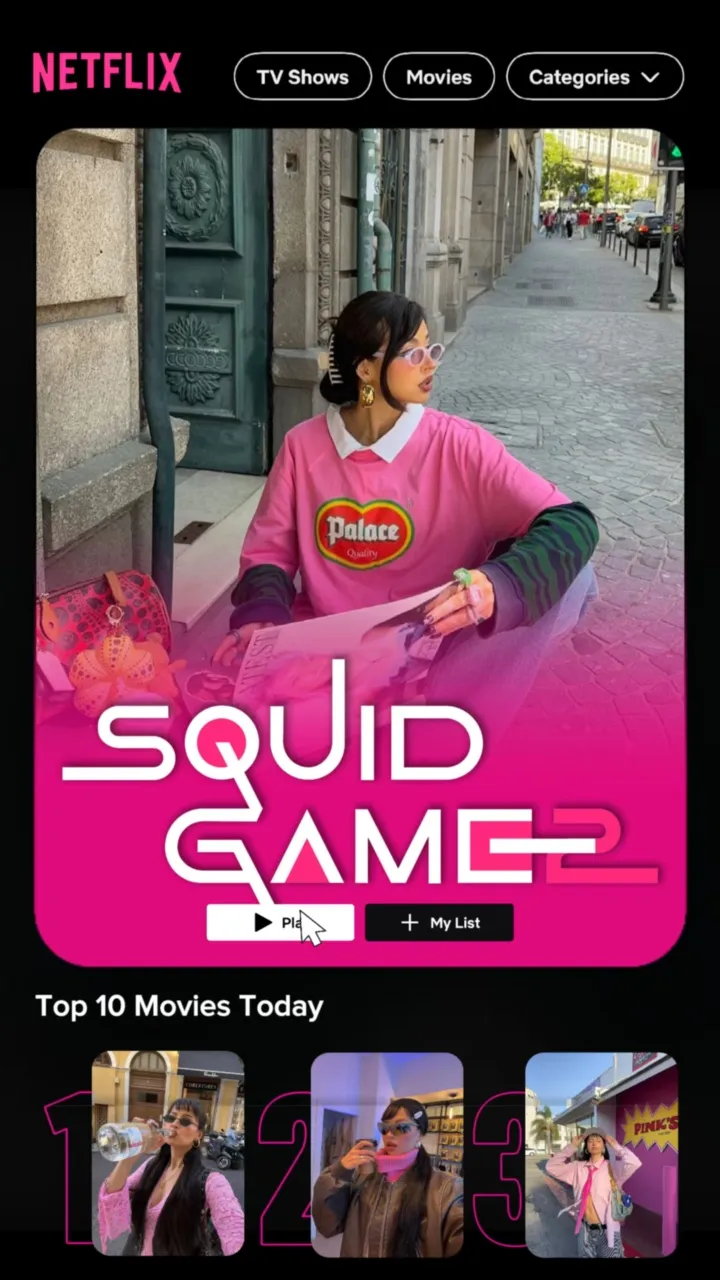 SQUID GAME 2 NETFLIX - netflix capcut templates CapCut Template